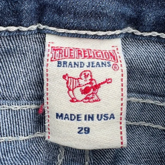 True Religion Dark Blue Women's Boot Cut Jeans - Picture 3 of 7